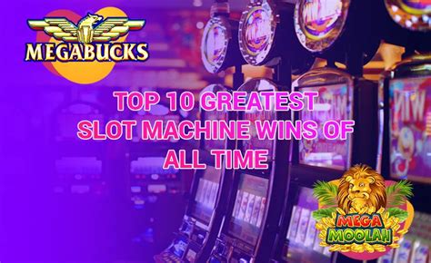 Top 10 Biggest Slot Machine Wins in History .